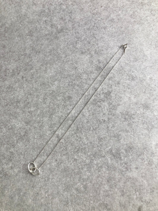 Tiffany & Co. SILVER925 Necklace Silver Vintage c35nbw