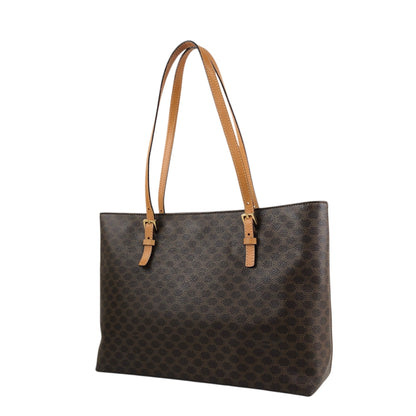 CELINE Macadam Totebag Brown Vintage z8cjjc