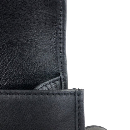 CELINE Gancini Crossbody Shoulder bag Black Vintage pdxcg6