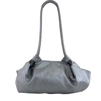 LOEWE Anagram Shoulder bag Silver Vintage 2vwcp5