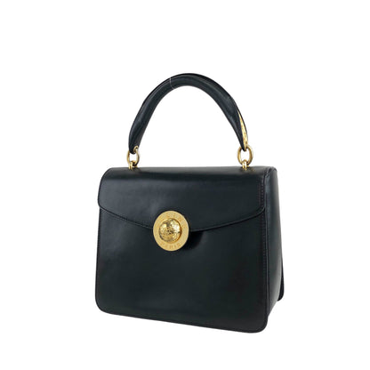 CELINE Starball Handbag Black Vintage yfnu6f