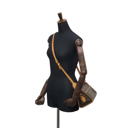 LOUIS VUITTON Monogram Shoulder bag Brown M40009 Vintage ebiiea