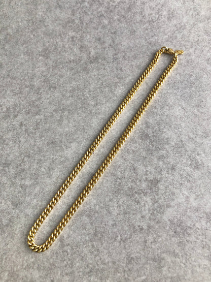 Christian Dior Necklace Gold Vintage 4acwta