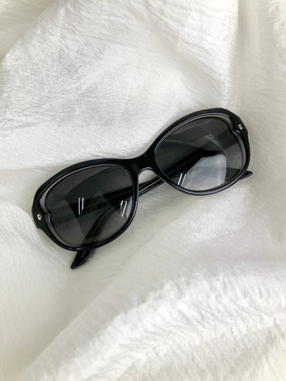 Christian Dior CD Logo Sunglasses Black Vintage jy4kek