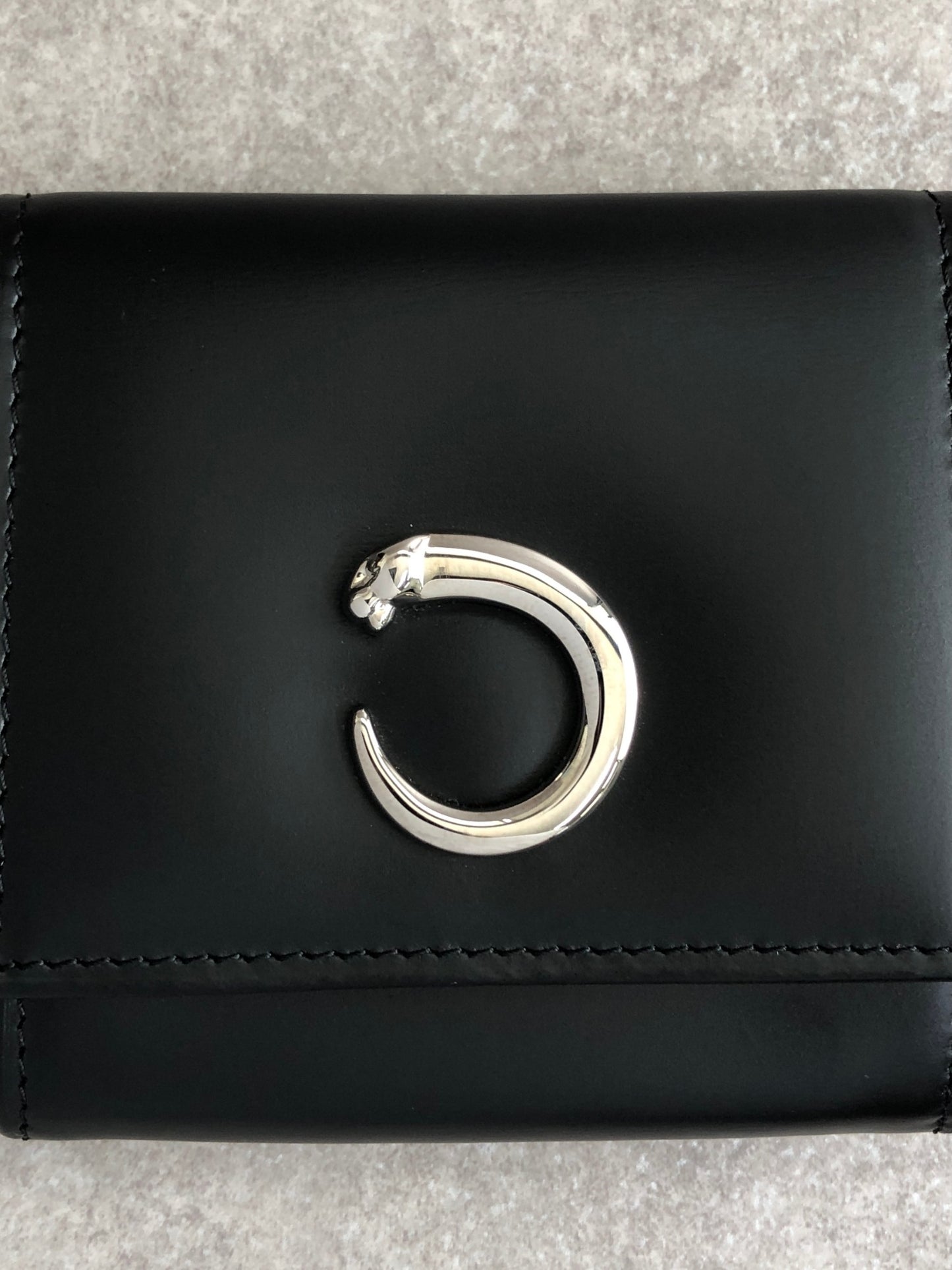 Cartier Coin Purse Black Vintage ezjpvn
