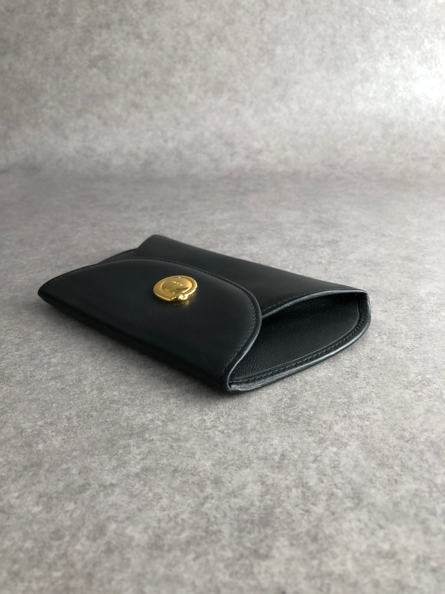 Cartier Coin Purse Black Vintage 3p6cxj