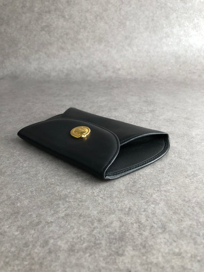 Cartier Coin Purse Black Vintage 3p6cxj