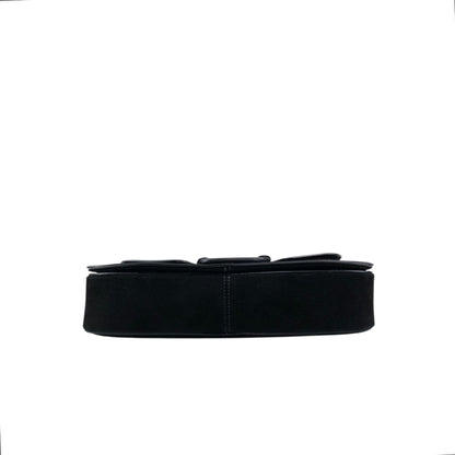 Salvatore Ferragamo Gancini Shoulder bag Black Vintage p6iss8