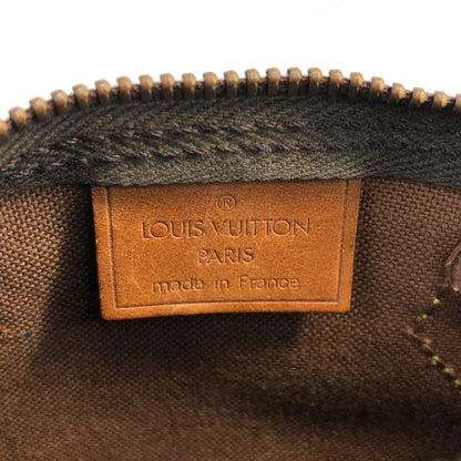 LOUIS VUITTON Monogram Small Boston bag Handbag Brown Vintage M41534 wn5ybk