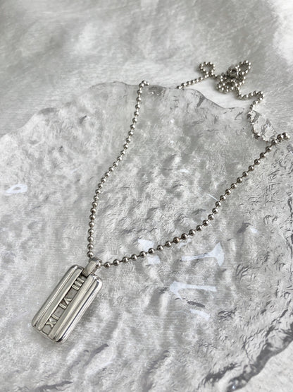 Tiffany & Co. SILVER925 Necklace Silver Vintage zccs5h