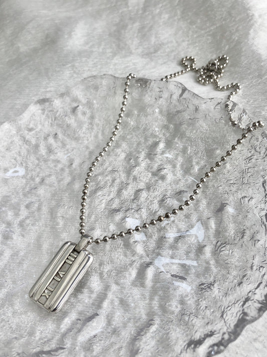 Tiffany & Co. SILVER925 Necklace Silver Vintage zccs5h