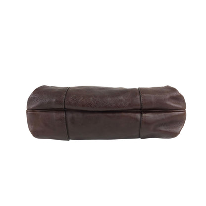 CELINE 馬車圖案肩背包 Hobobag 棕色 復古 icwcbk