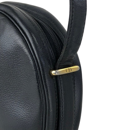 Christian Dior Logo Shoulder bag Black Vintage txbb5d
