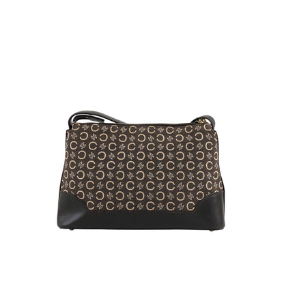 CELINE Macadam Shoulder bag Brown Vintage icsj8m