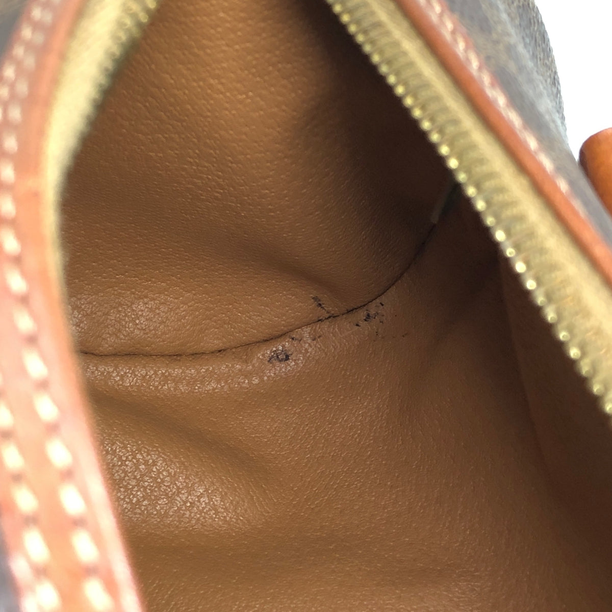 CELINE Macadam Blason Handbag Brown Vintage 4iwnzj