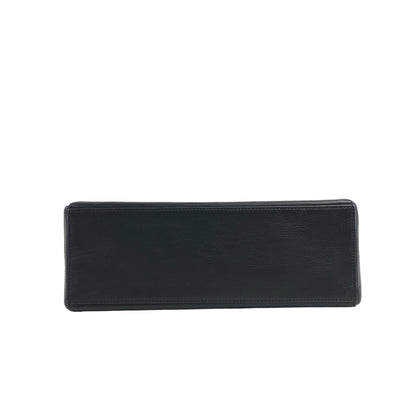 CELINE Turn Lock Handbag Black Vintage j4gitj