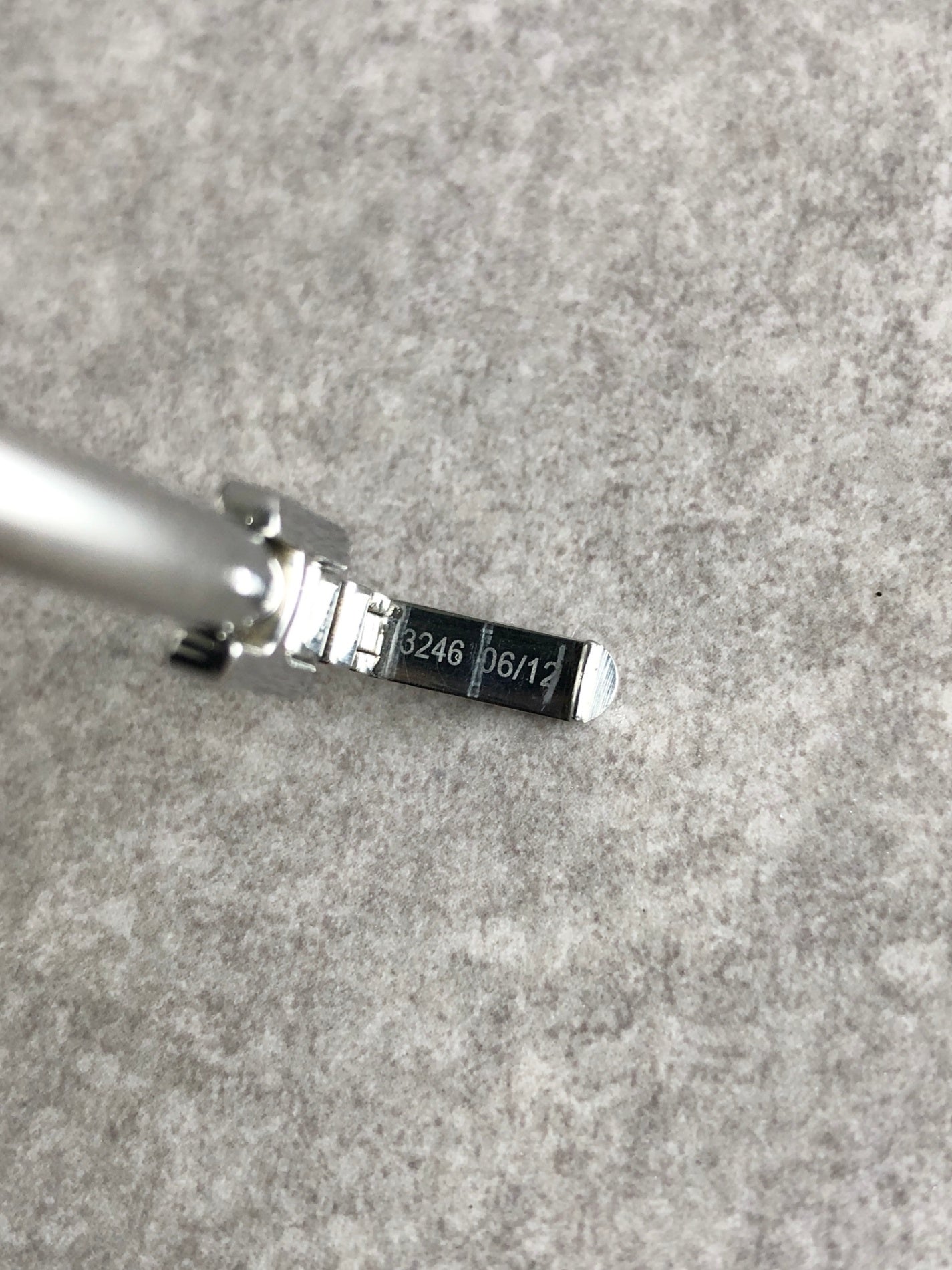 GUCCI Bangle Watch Silver 1900L Vintage ahc5hy