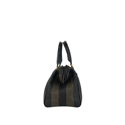 FENDI Pecan Two-way Small Boston bag Shoulder bag Brown Vintage fw8ie6