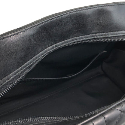 Christian Dior Cannage Small Boston bag Handbag Black Vintage ffmc6u