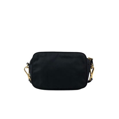 PRADA Logo Small Shoulder bag Black Vintage xg8z8w