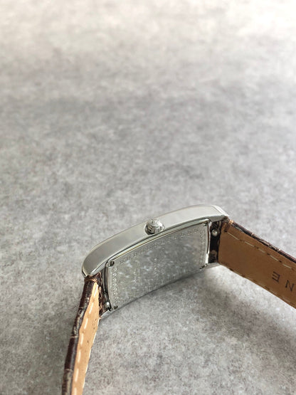 CELINE Macadam Blason Watch Brown Vintage mhphxp