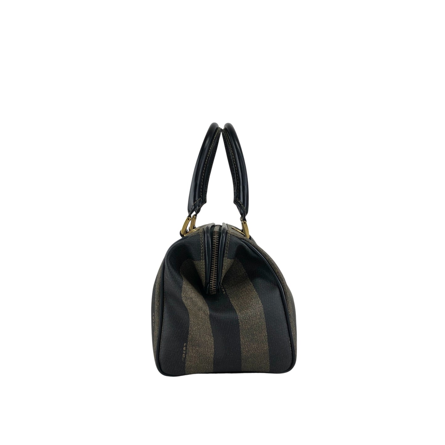 FENDI Pecan Two-way Small Boston bag Shoulder bag Brown Vintage ntzyuv