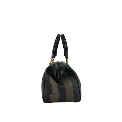 FENDI Pecan Two-way Small Boston bag Shoulder bag Brown Vintage ntzyuv