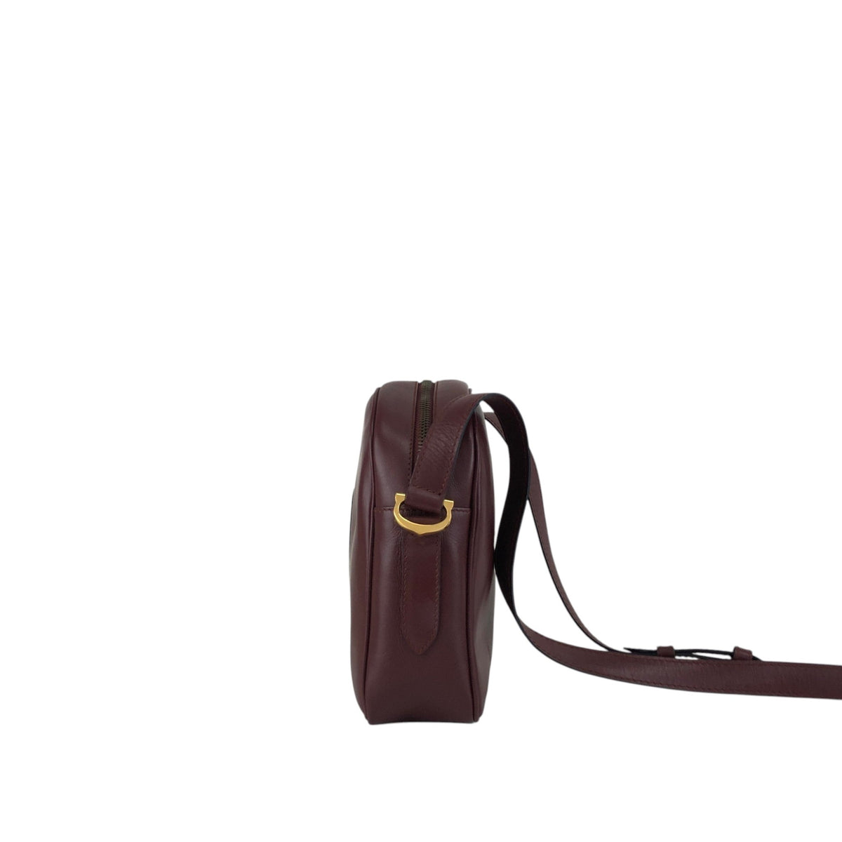 Cartier Logo Shoulder bag Bordeaux Vintage tubex6