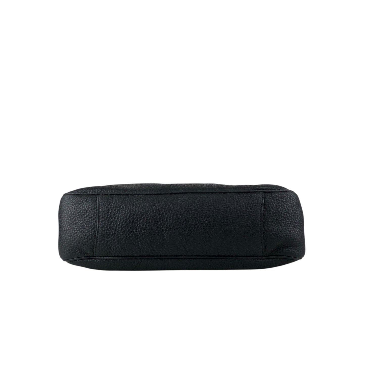 PRADA Logo Shoulder bag Black Vintage j4hmuw