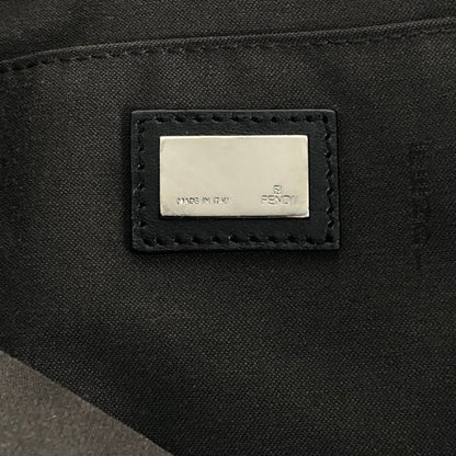 FENDI Zucchino Totebag Black Vintage evabj6