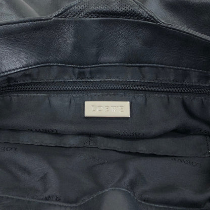 LOEWE Anagram Shoulder bag Hobobag Black Vintage 4gd3uv