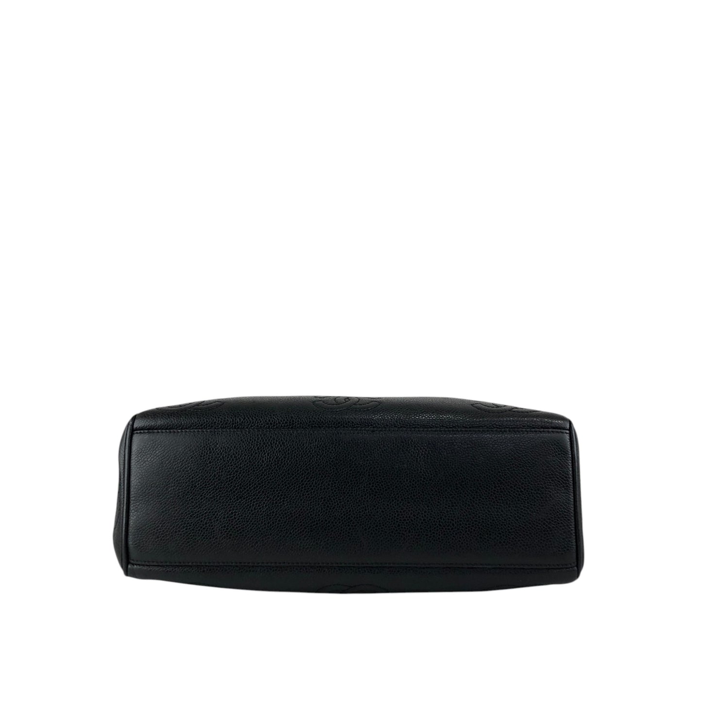 CHANEL Coco Mark Chain Shoulder bag Black Vintage gph8sd