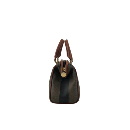 FENDI Pecan Two-way Small Boston bag Shoulder bag Brown Vintage sd4x4i