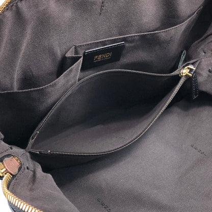 FENDI Two-way Handbag Shoulder bag Black 8BL114-HXF Vintage 66eazz