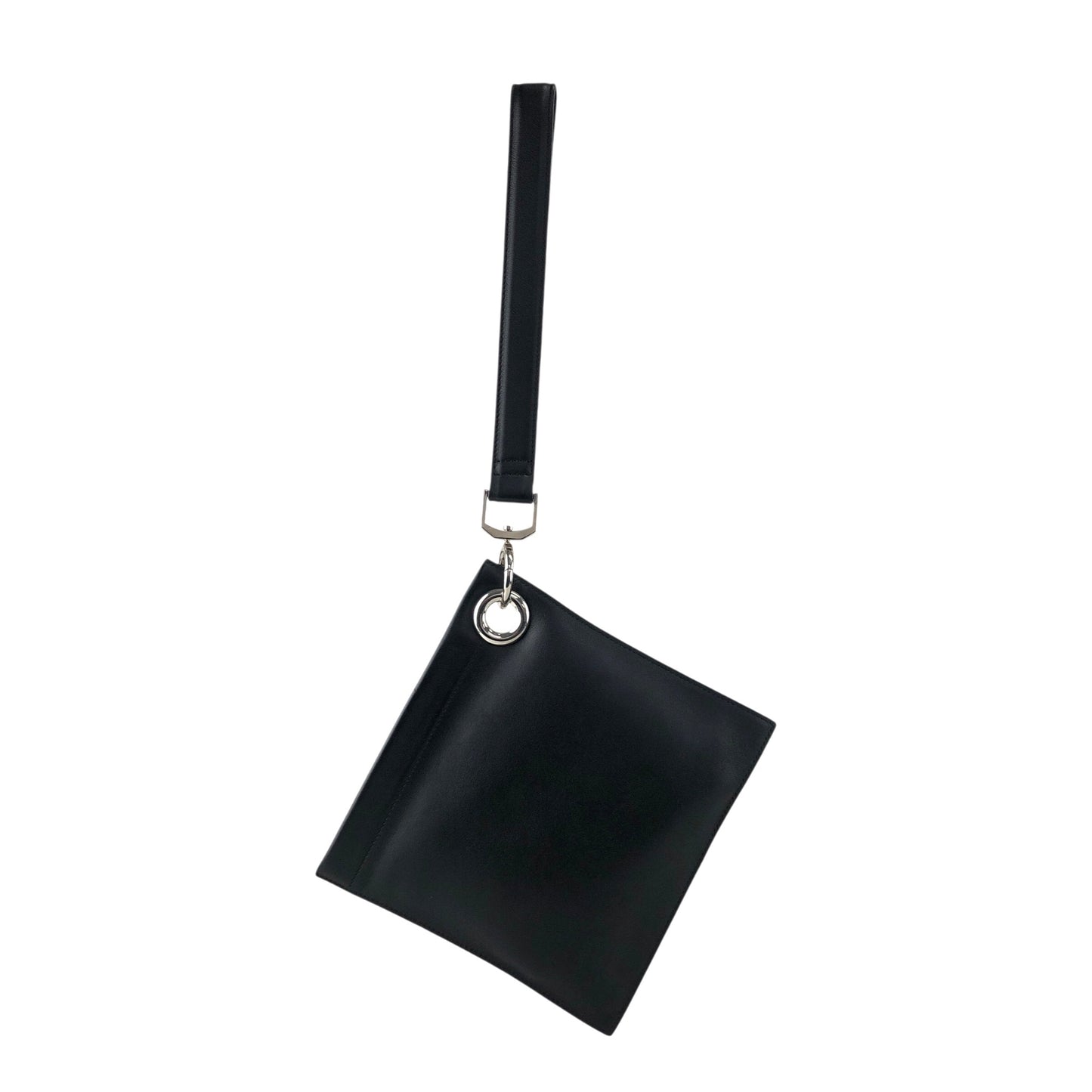 LOEWE Logo Embossed Pouch Black Vintage 2w2ru5