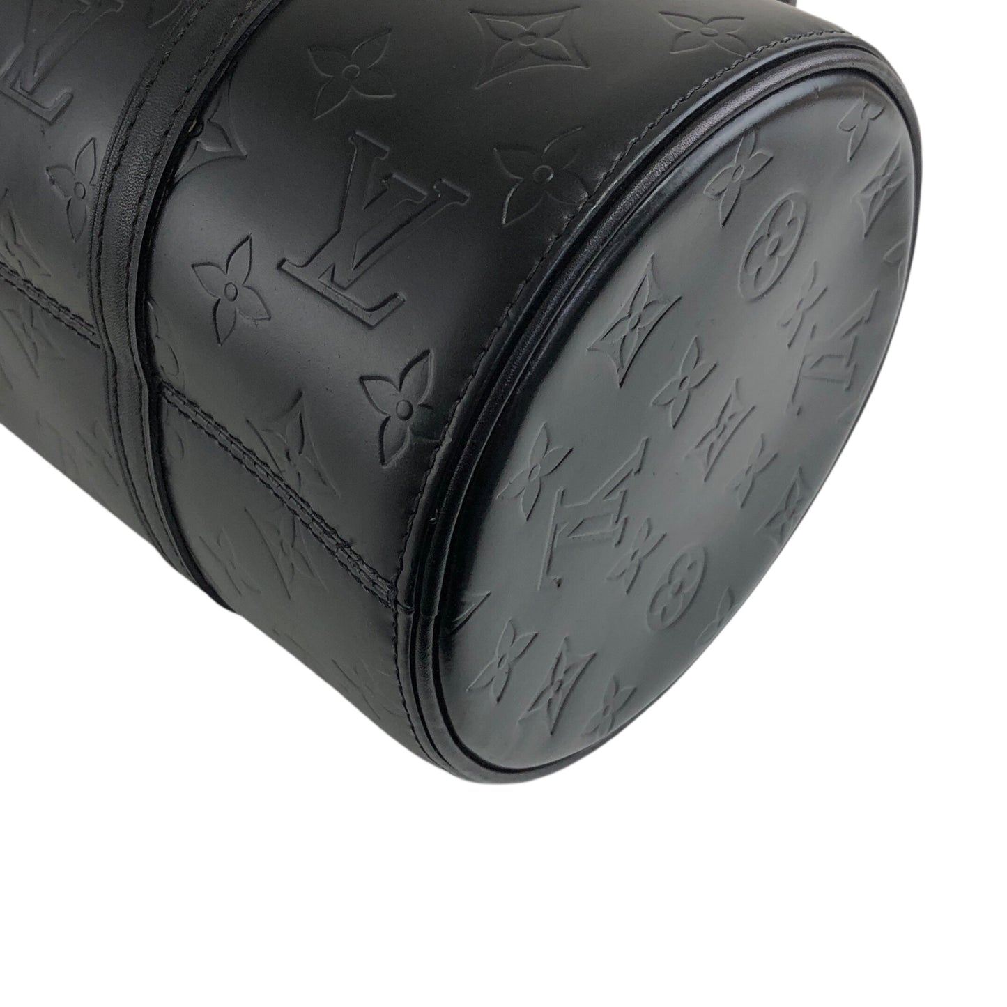 LOUIS VUITTON Handbag Totebag Black Vintage tesgbf