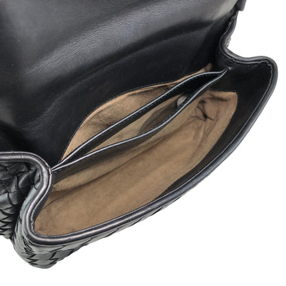 Bottega Veneta OLIMPIA Chain Shoulder bag Black Vintage wkfbrv