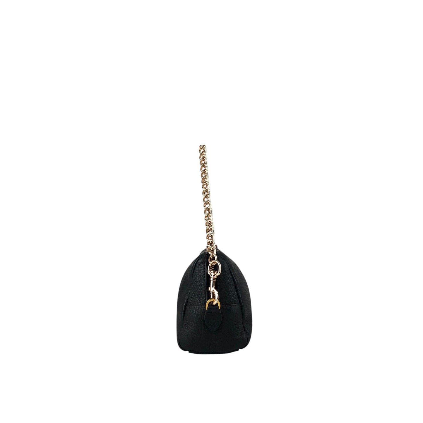 PRADA Logo Small Chain Shoulder bag Black Vintage ckmyc2