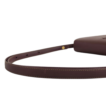 Cartier Front Buckle Shoulder bag Bordeaux Vintage vtcync