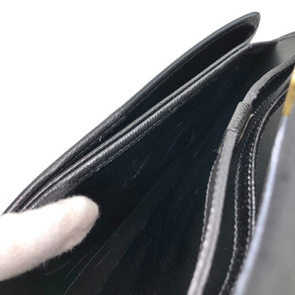 Christian Dior Logo Shoulder bag Black Vintage sghab4