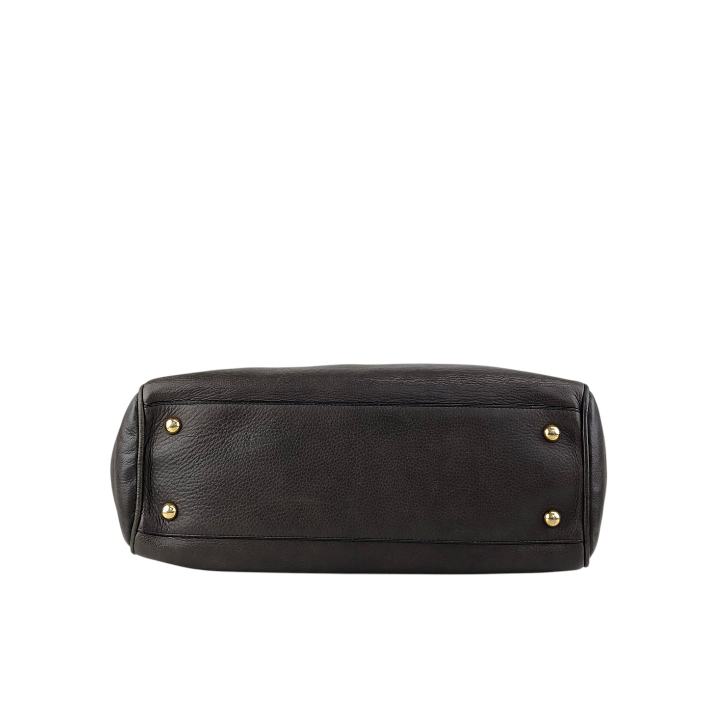 LOEWE Logo Embossed Totebag Brown Vintage je4je4