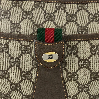GUCCI Sherry Line Shoulder bag Beige Vintage h47gp3