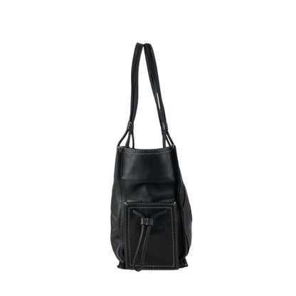 LOEWE Anagram Totebag Black Vintage 8r5k6b