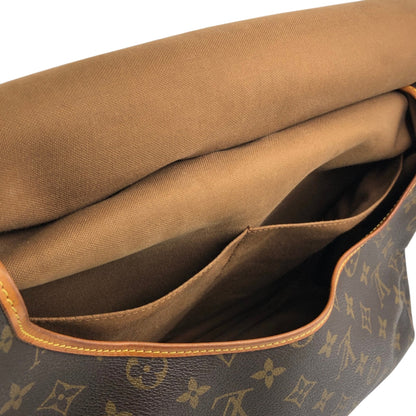 LOUIS VUITTON Monogram Shoulder bag Brown Vintage M42254 j4a4v6