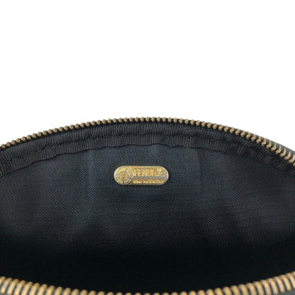FENDI Pecan Logo Shoulder bag Brown Vintage z2xd4a