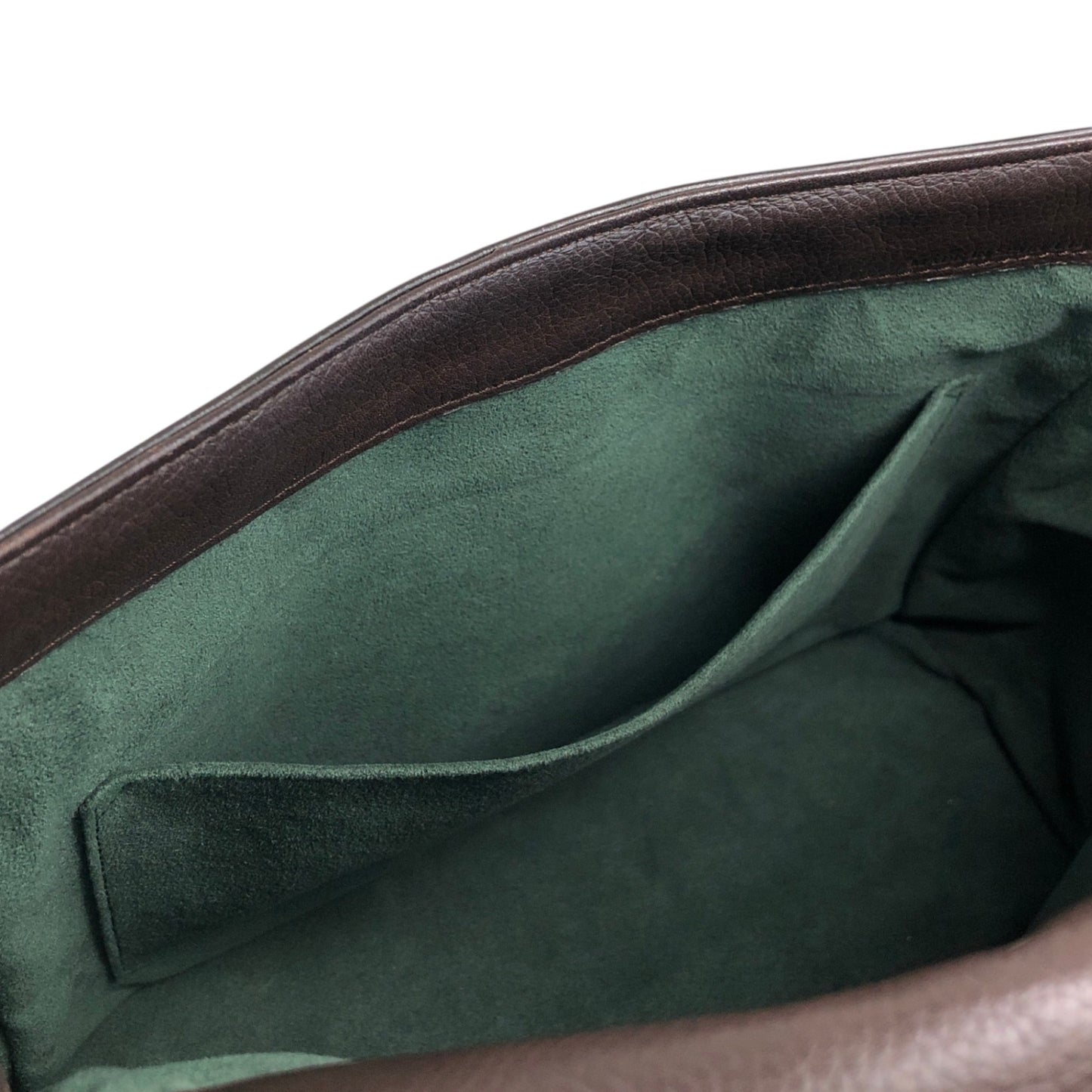LOEWE Logo Shoulder bag Dark Brown Vintage siikib