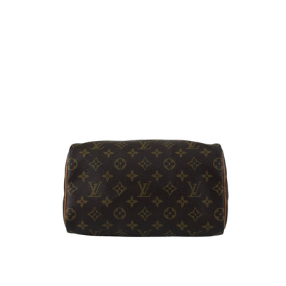 LOUIS VUITTON Monogram Small Boston bag Handbag Brown Vintage ss8v76