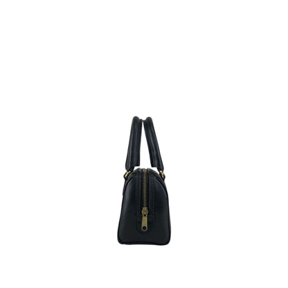 CELINE Two-way Small Boston bag Shoulder bag Black Vintage xd3b63