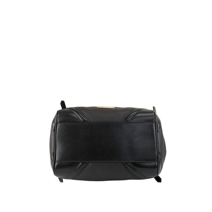 BURBERRY Logo Shoulder bag Hobobag Dark Brown Vintage czmhjj