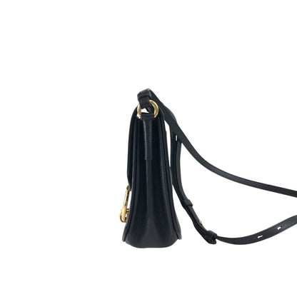 Salvatore Ferragamo Gancini Shoulder bag Black Vintage 3fyg65